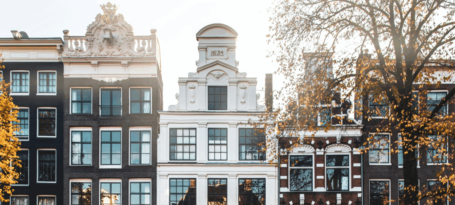 Grachtenpanden Amsterdam