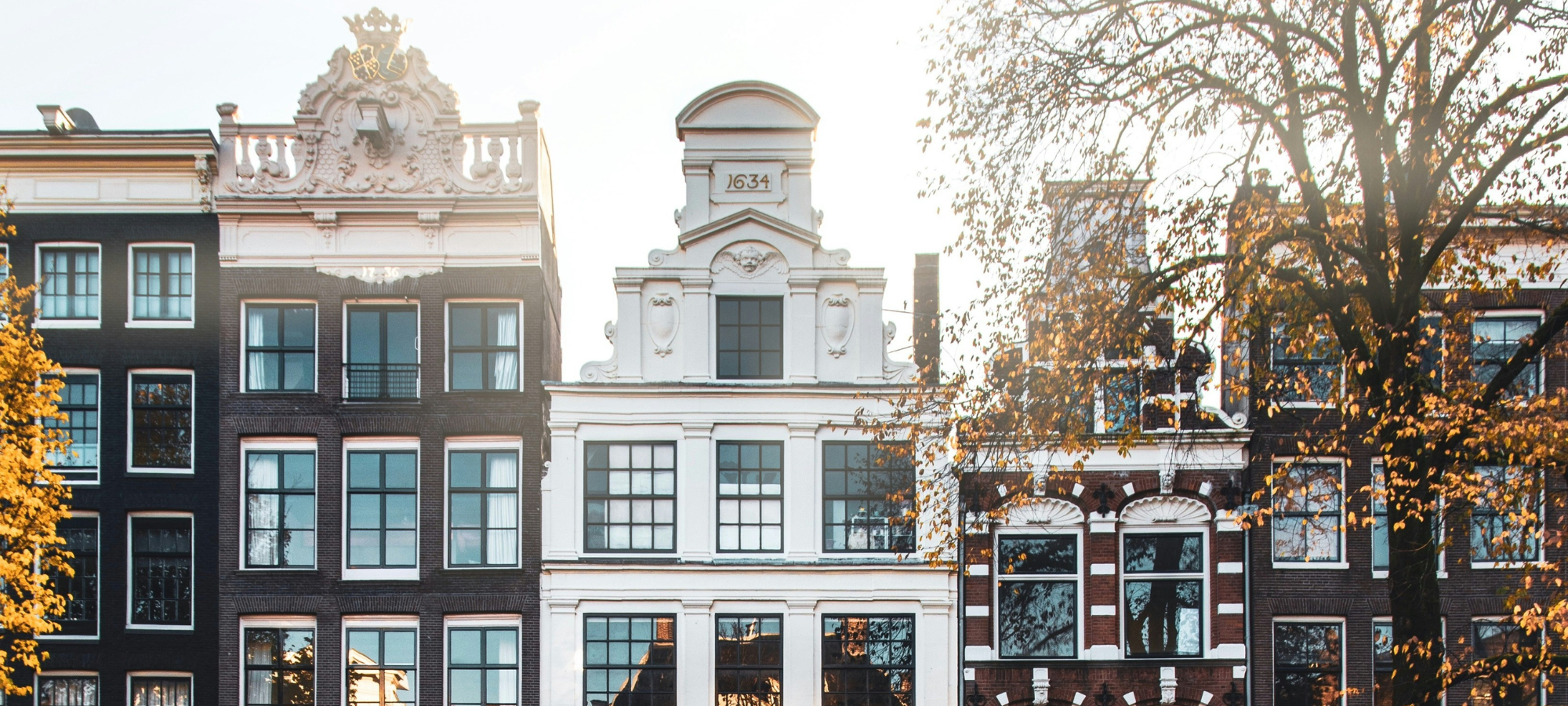 Grachtenpanden Amsterdam