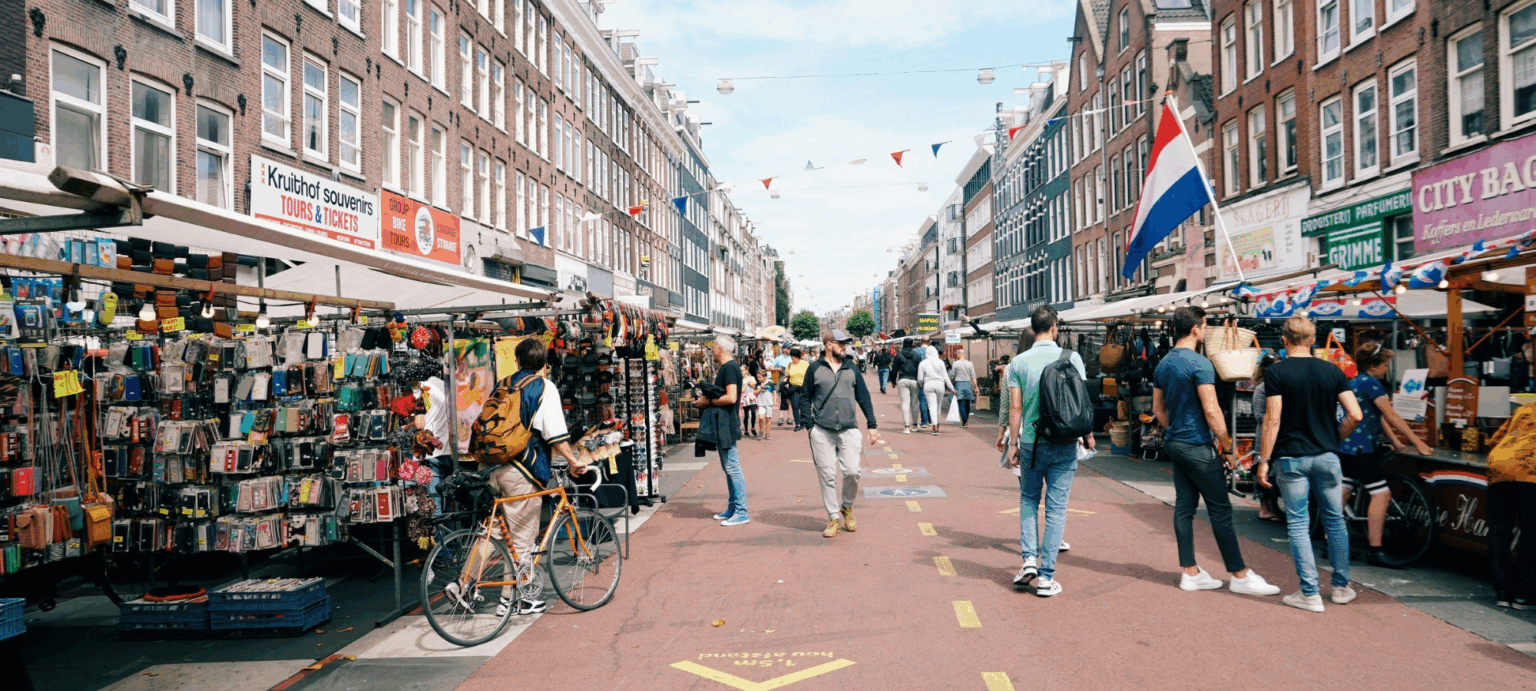 Markt in Amsterdam