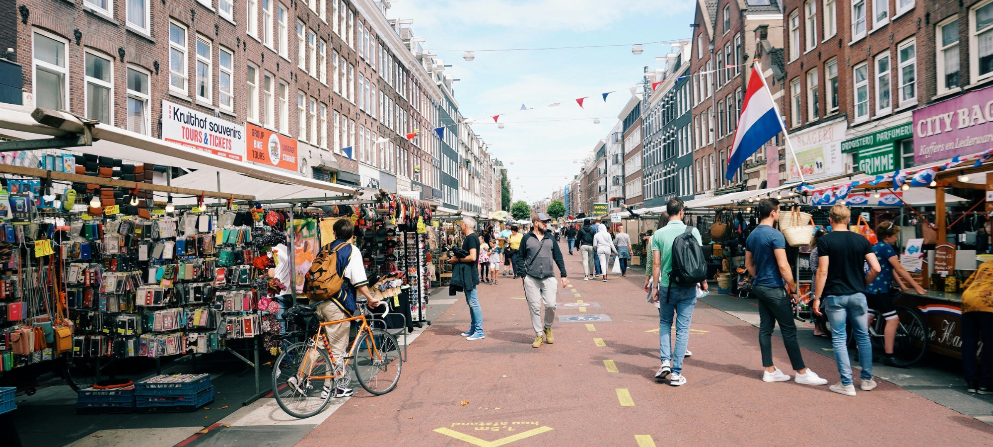 Markt in Amsterdam