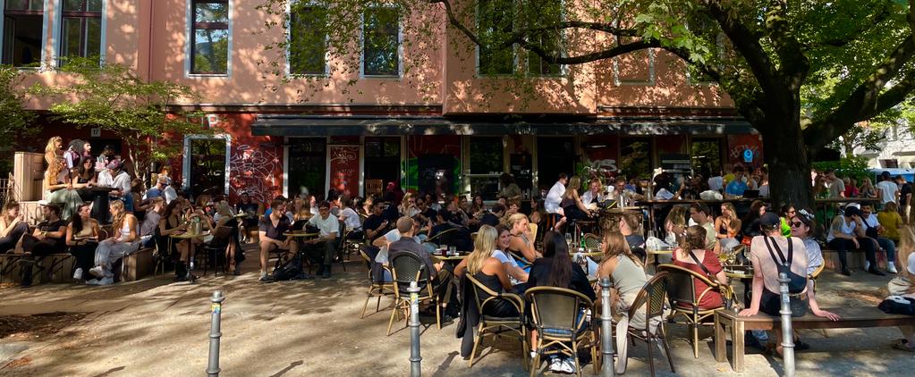 Frühstück met de locals