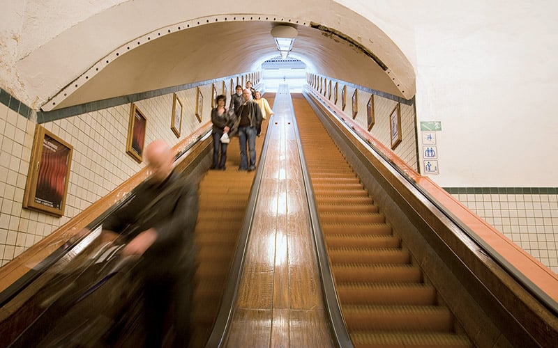 Voetgangerstunnel Antwerpen