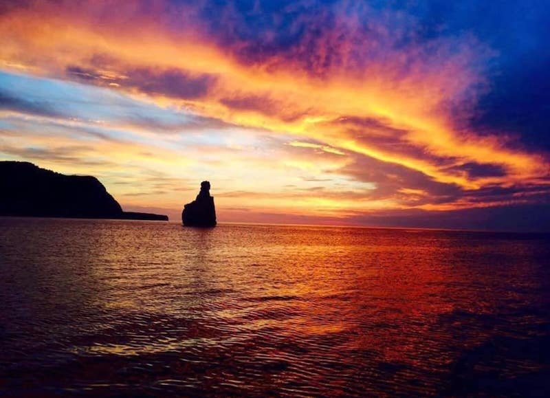 sunset benirras