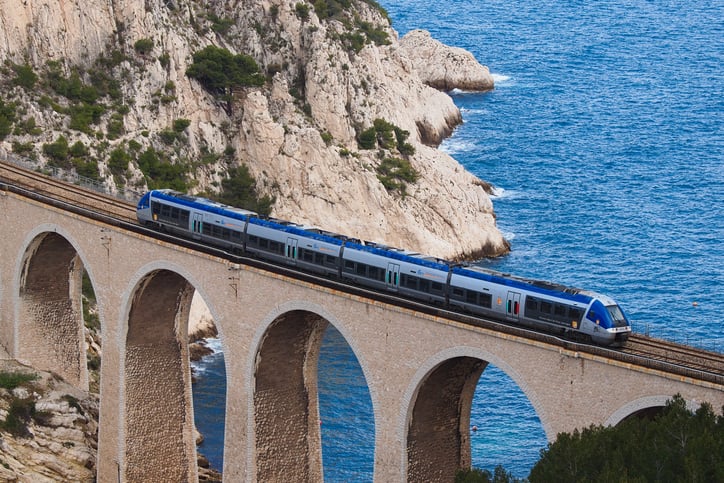 Marseille met de trein naar Marseille