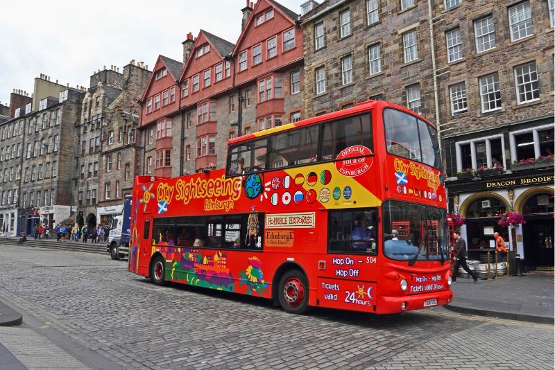 openbaar vervoer Edinburgh