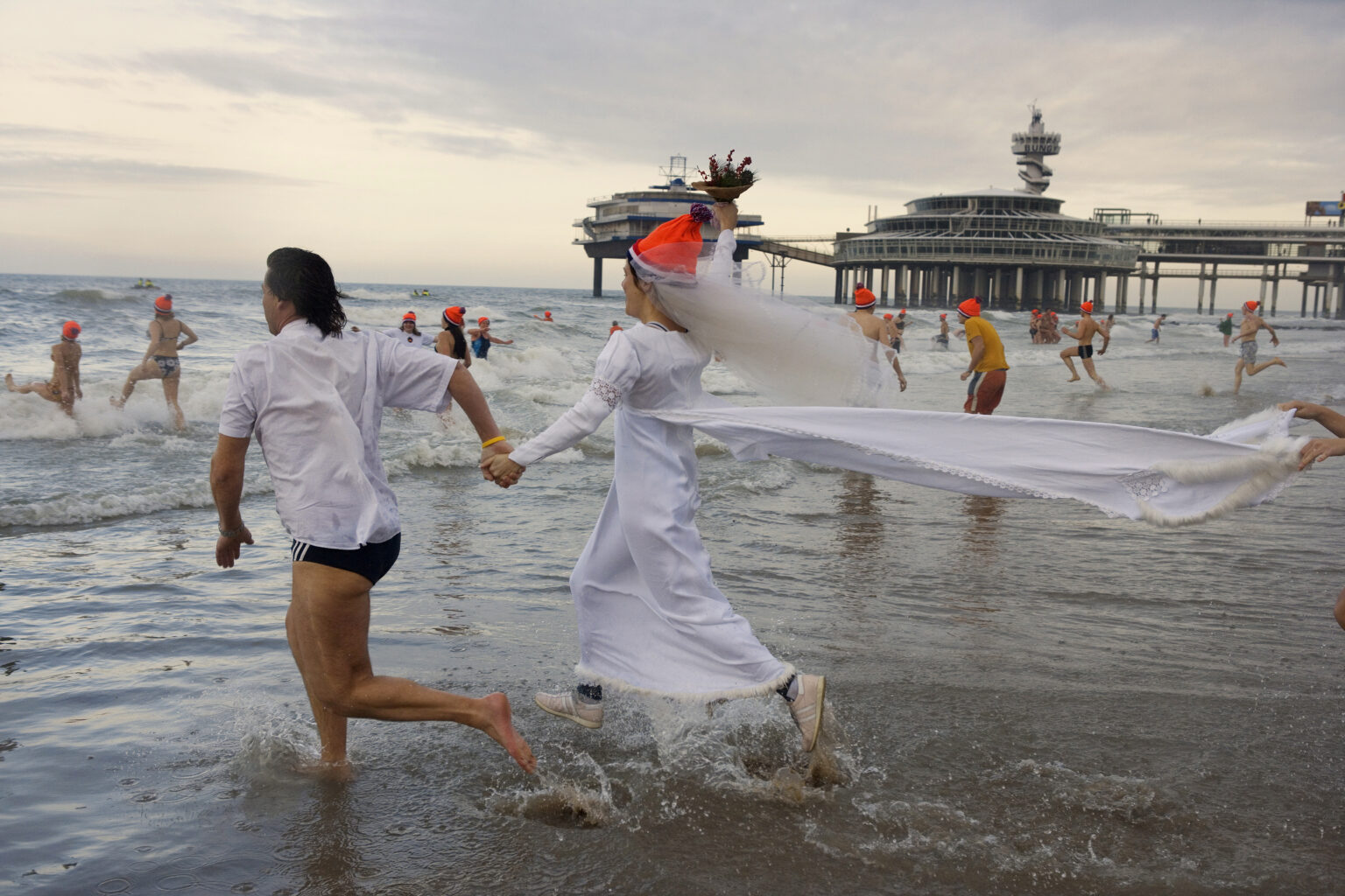 NIeuwjaarsduik Scheveningen