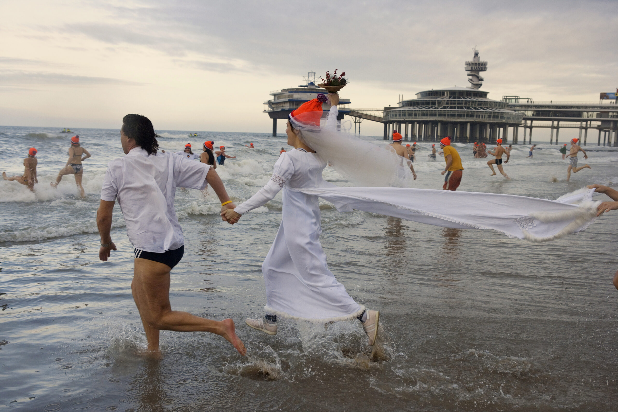 NIeuwjaarsduik Scheveningen